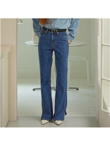 [엽페] SLIT DENIM PANTS_BLUE