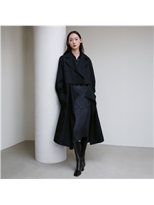 [리이] DETACHABLE ZIPPED TRENCH COAT